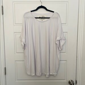 White Oversized Relaxed T-Shirt